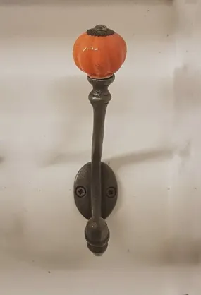Albany Acorn  Coat Hook Orange