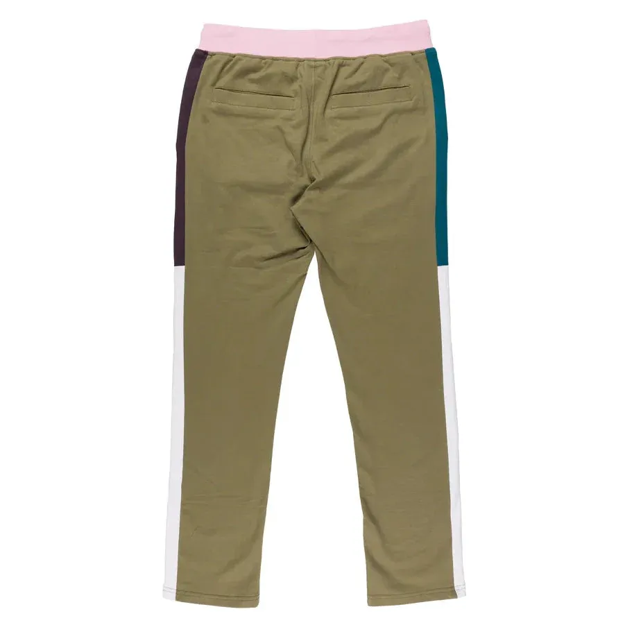 A.Tiziano 'Charlie' Color Blocked French Terry Pant
