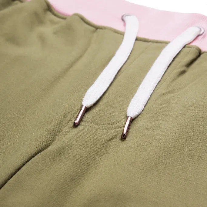 A.Tiziano 'Charlie' Color Blocked French Terry Pant