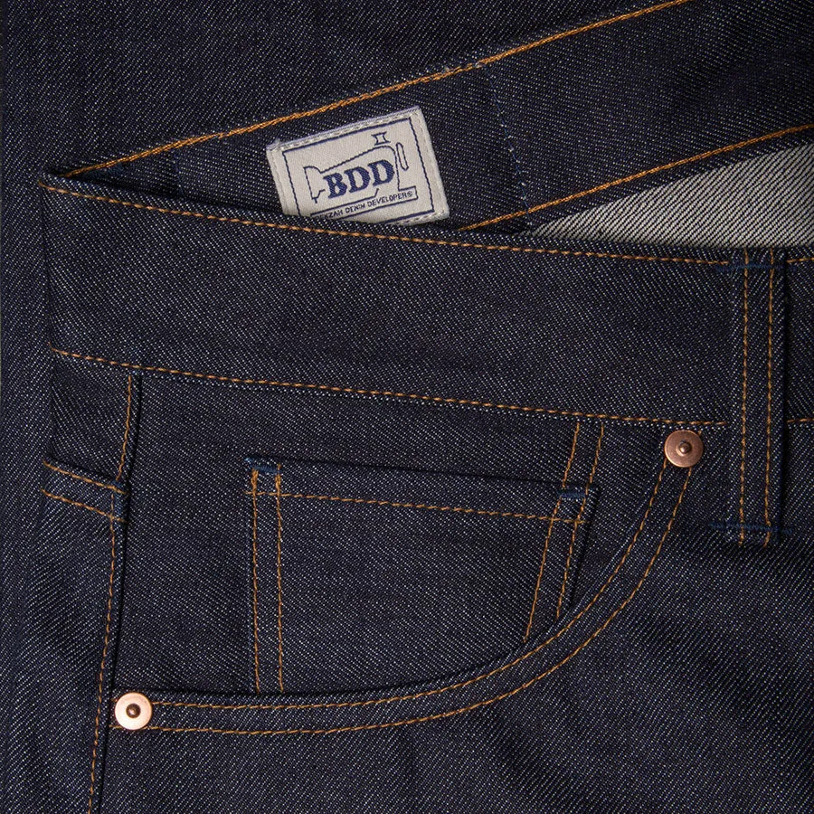 B-01 SLIM special #2 15 oz. vintage indigo selvedge