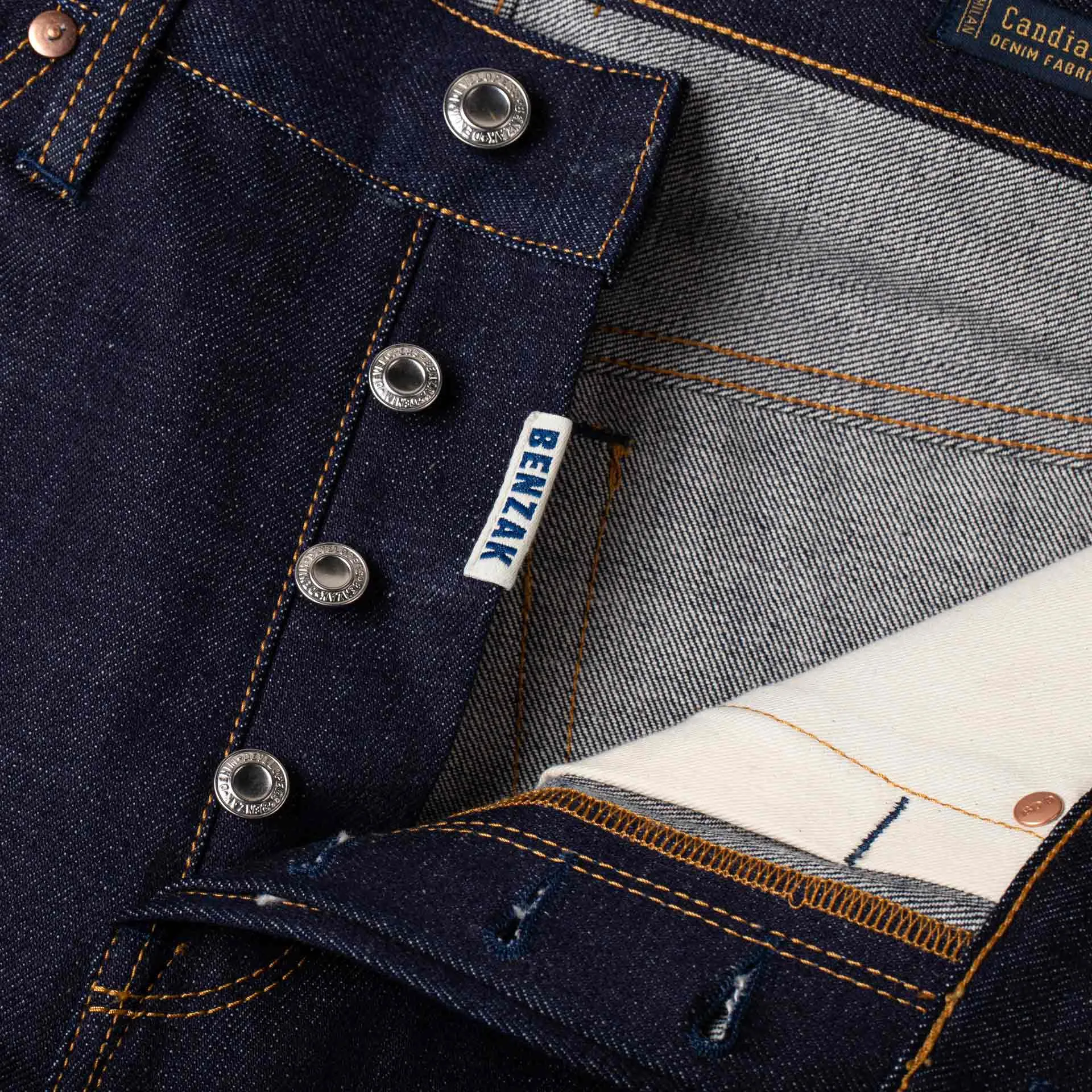 B-03 TAPERED 15.5 oz. RCI selvedge