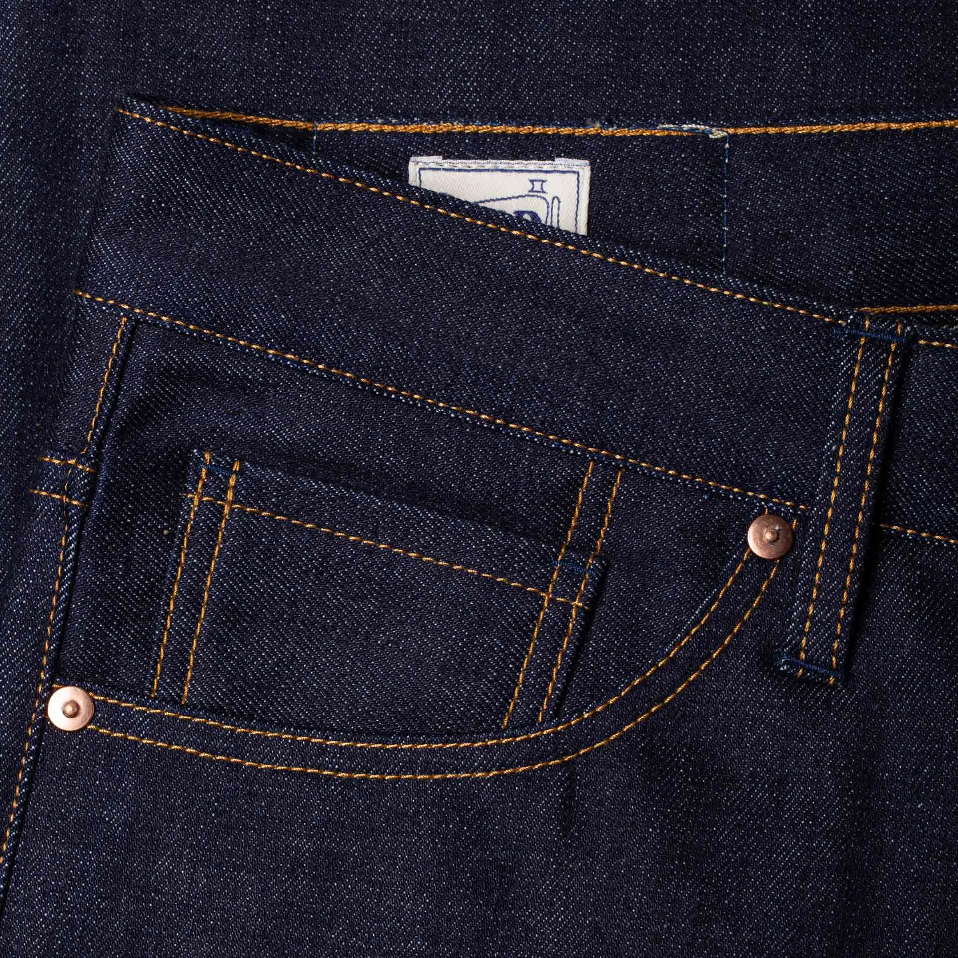 B-03 TAPERED 15.5 oz. RCI selvedge