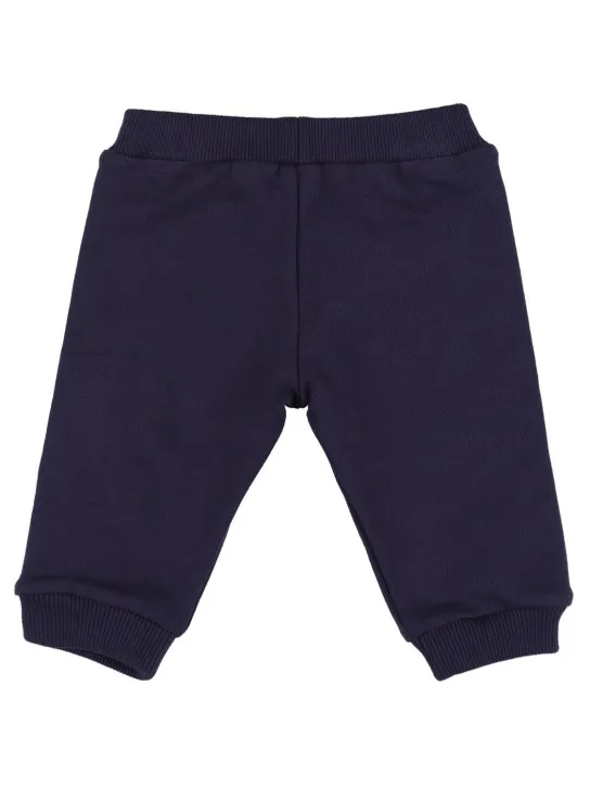Balmain   Organic cotton sweatpants w/logo 
