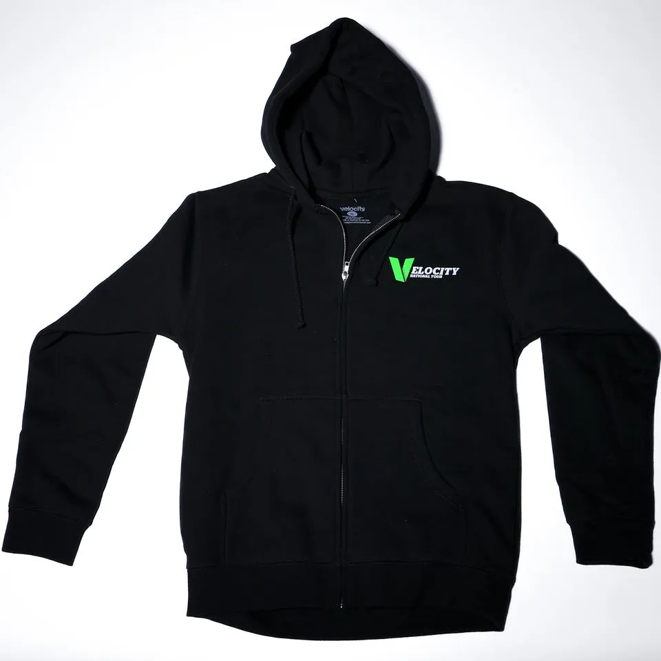 Black Full Zip-Up