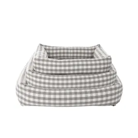 Bolster Dog Bed — Vichy