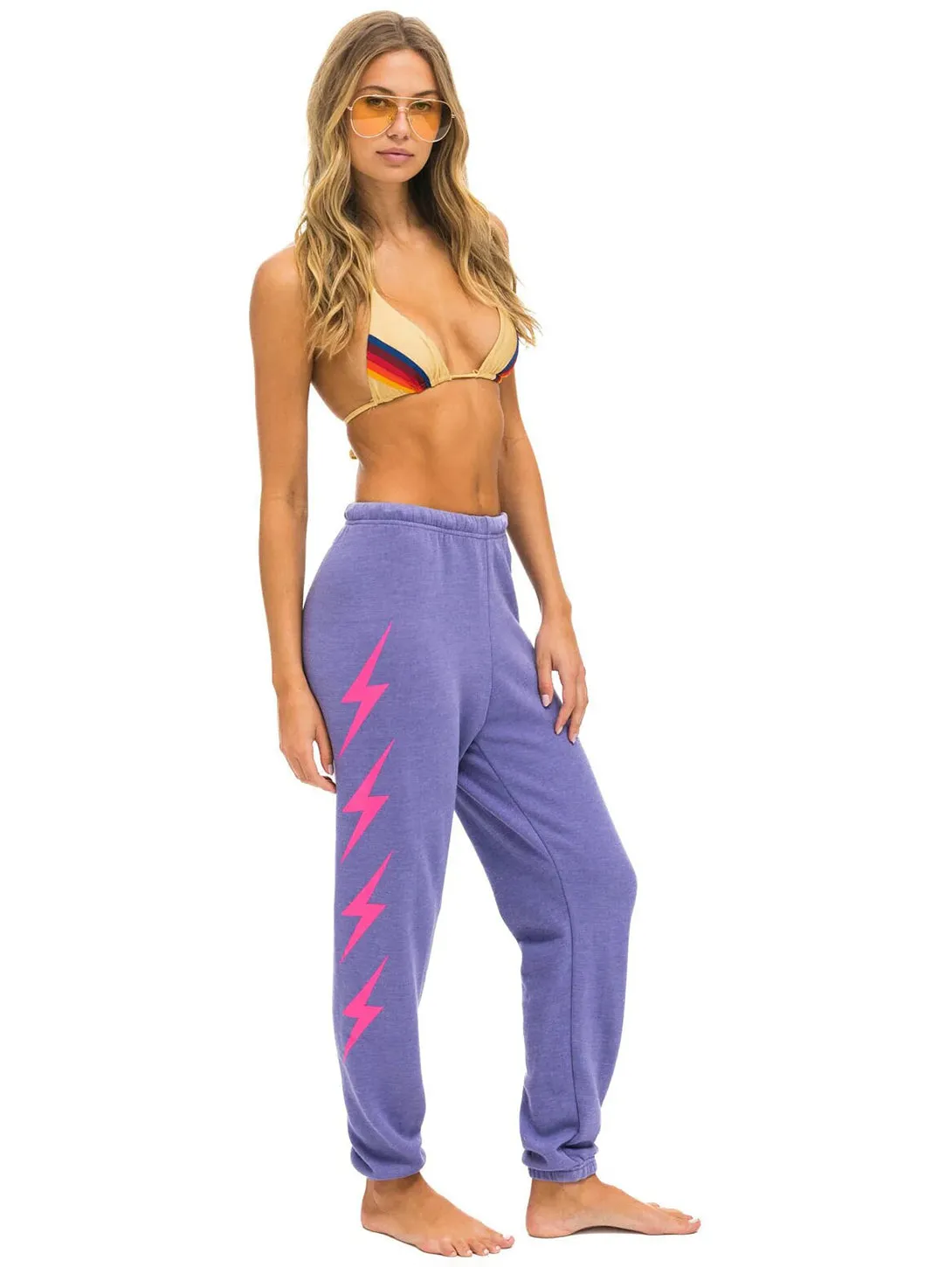 Bolt 4 Sweatpant - Lavender Neon Pink