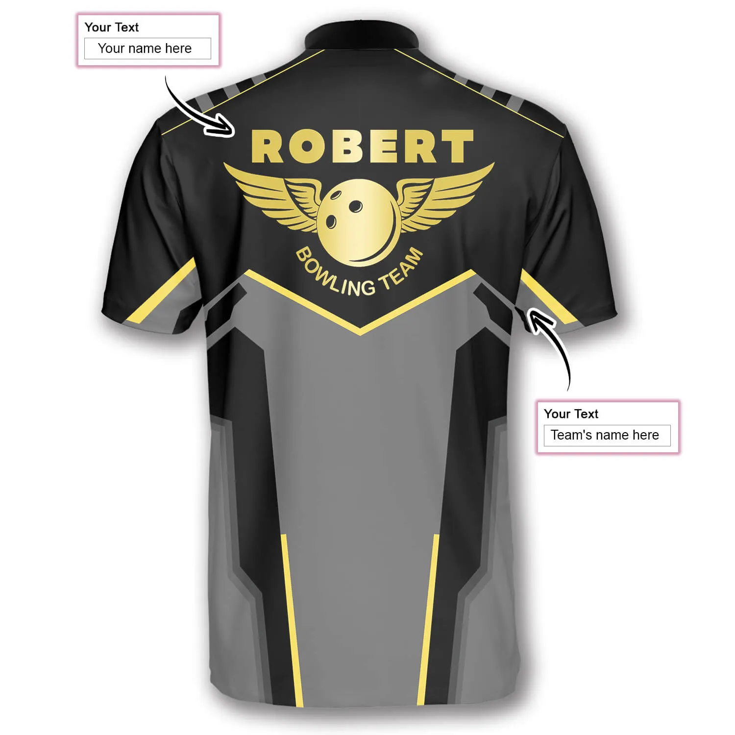 Bowling Heartbeat Pulse Line Custom Bowling Jerseys for Men, Uniform Shirt for Bowling Team, Bowling Shirt
