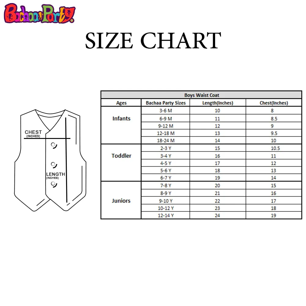 Boys Viscose 3Pcs Suit - Navy Blue