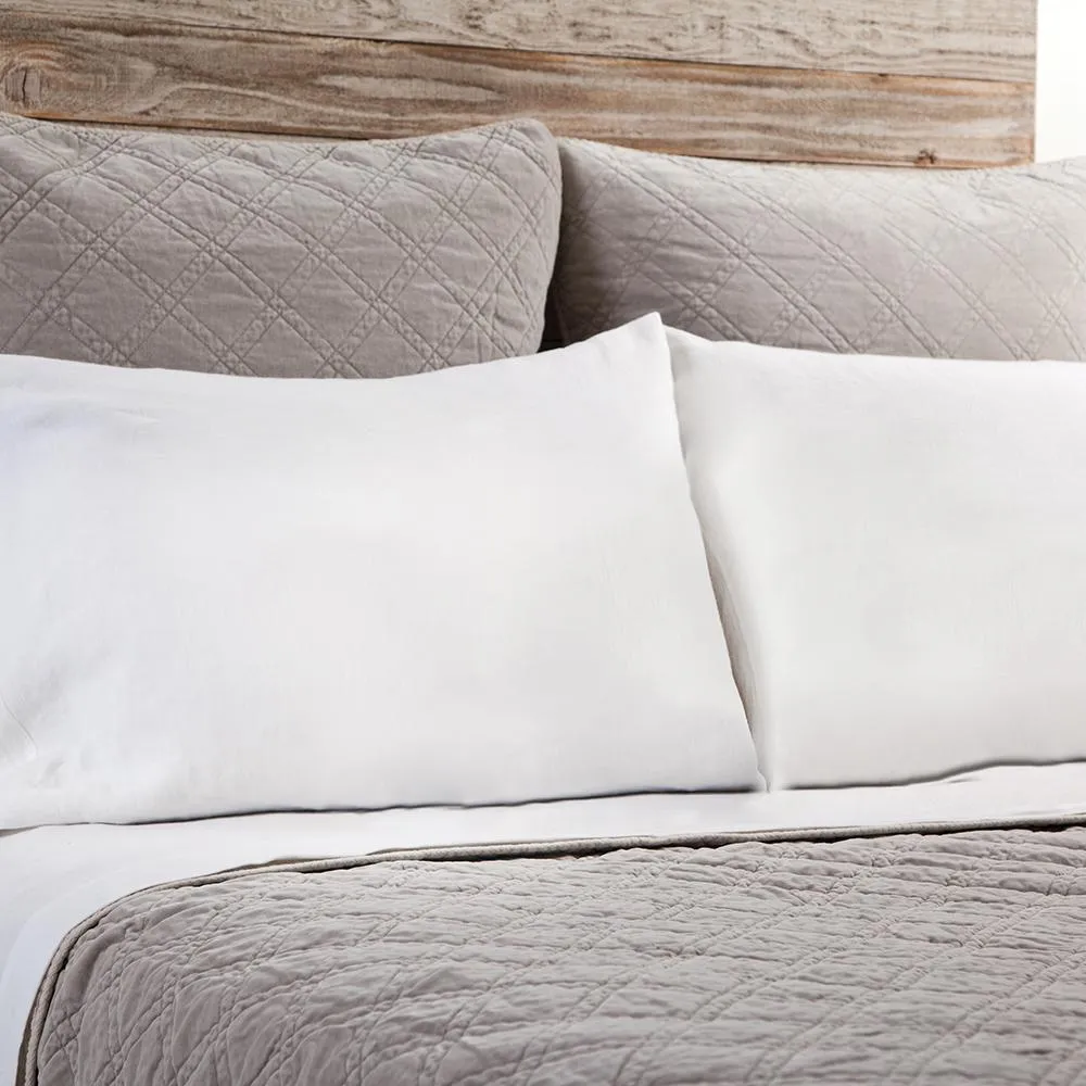 Brussels Taupe Coverlets by Pom Pom at Home