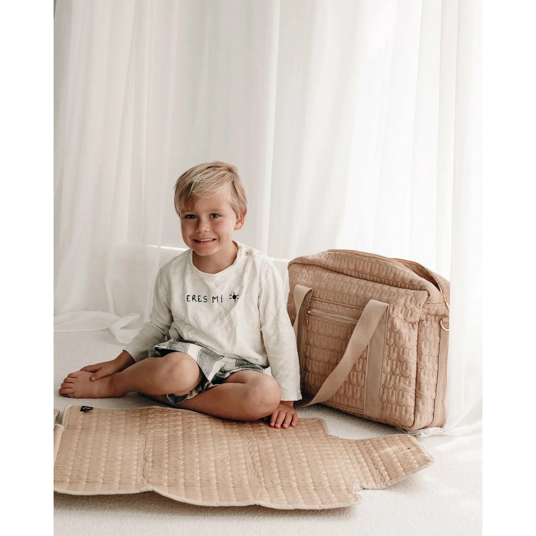 BUNNIE CHANGE MAT - BLACK