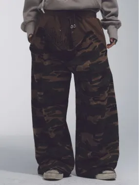 Camouflage Low Rise Sweatpants【s0000010741】
