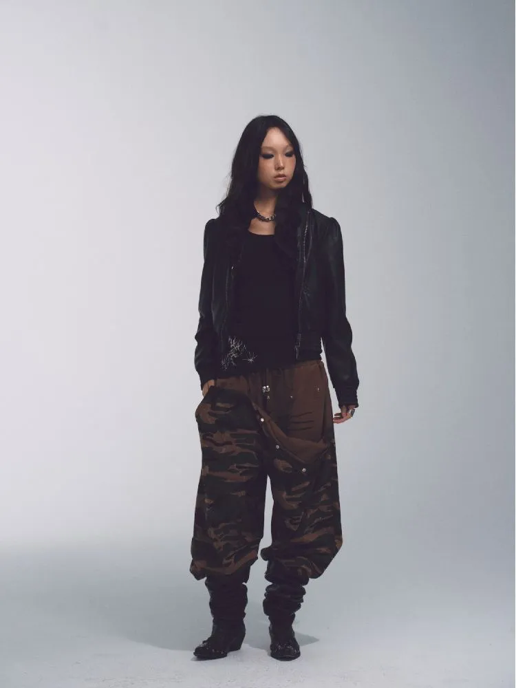 Camouflage Low Rise Sweatpants【s0000010741】