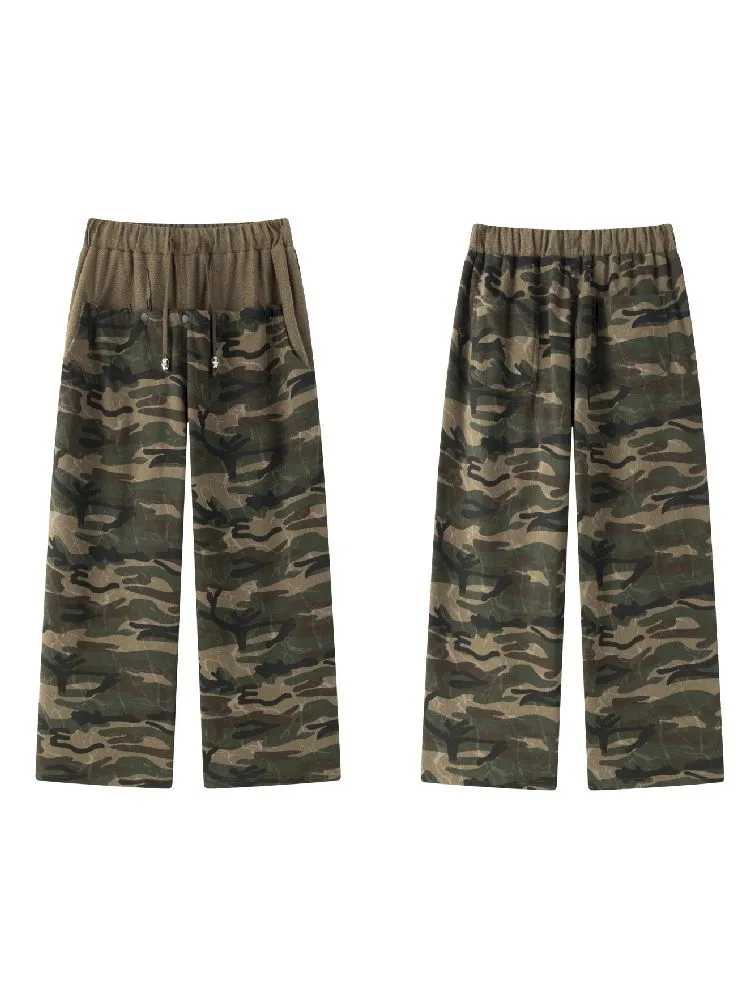 Camouflage Low Rise Sweatpants【s0000010741】