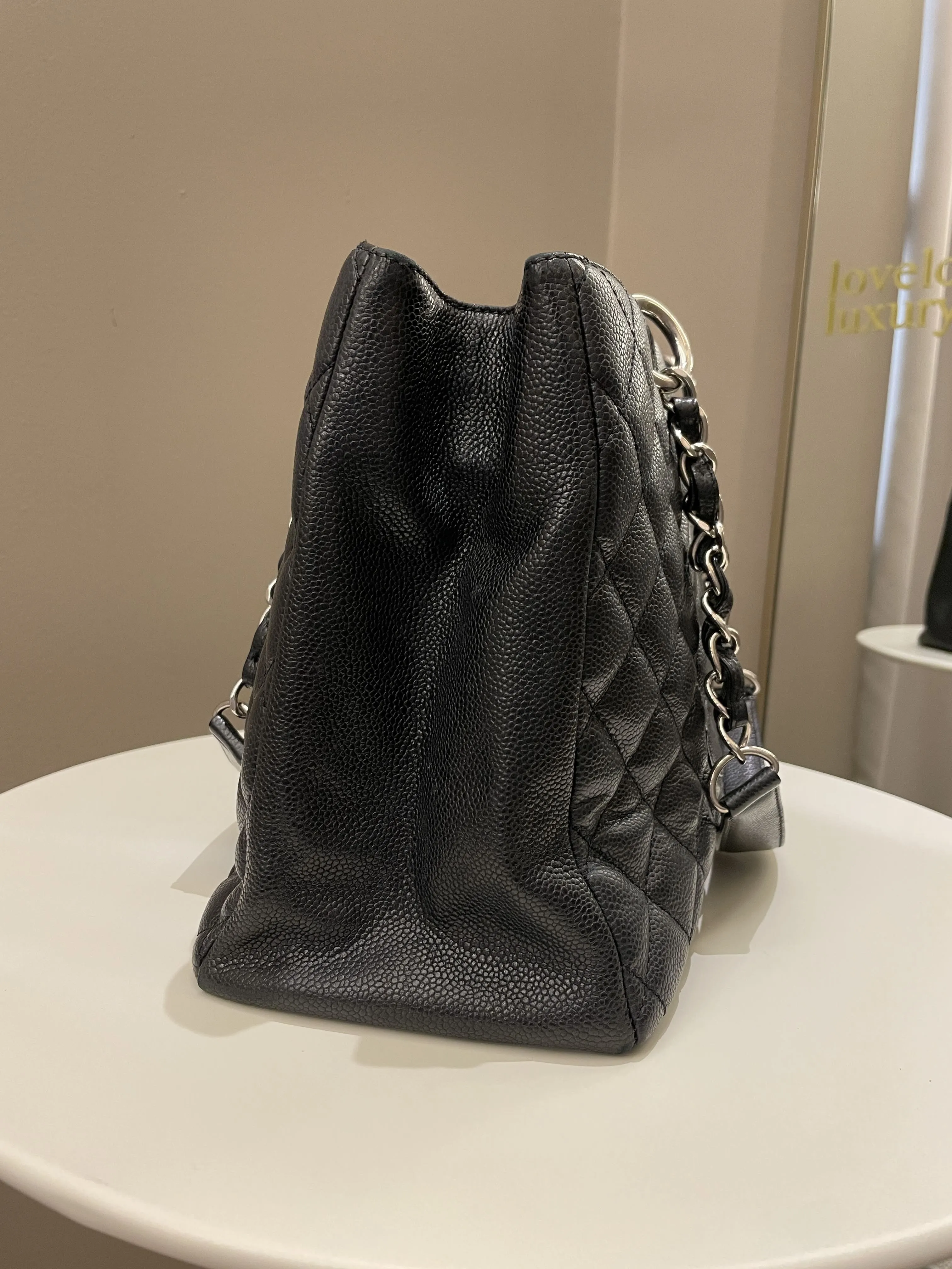 Chanel Classic Quilted GST Black Caviar