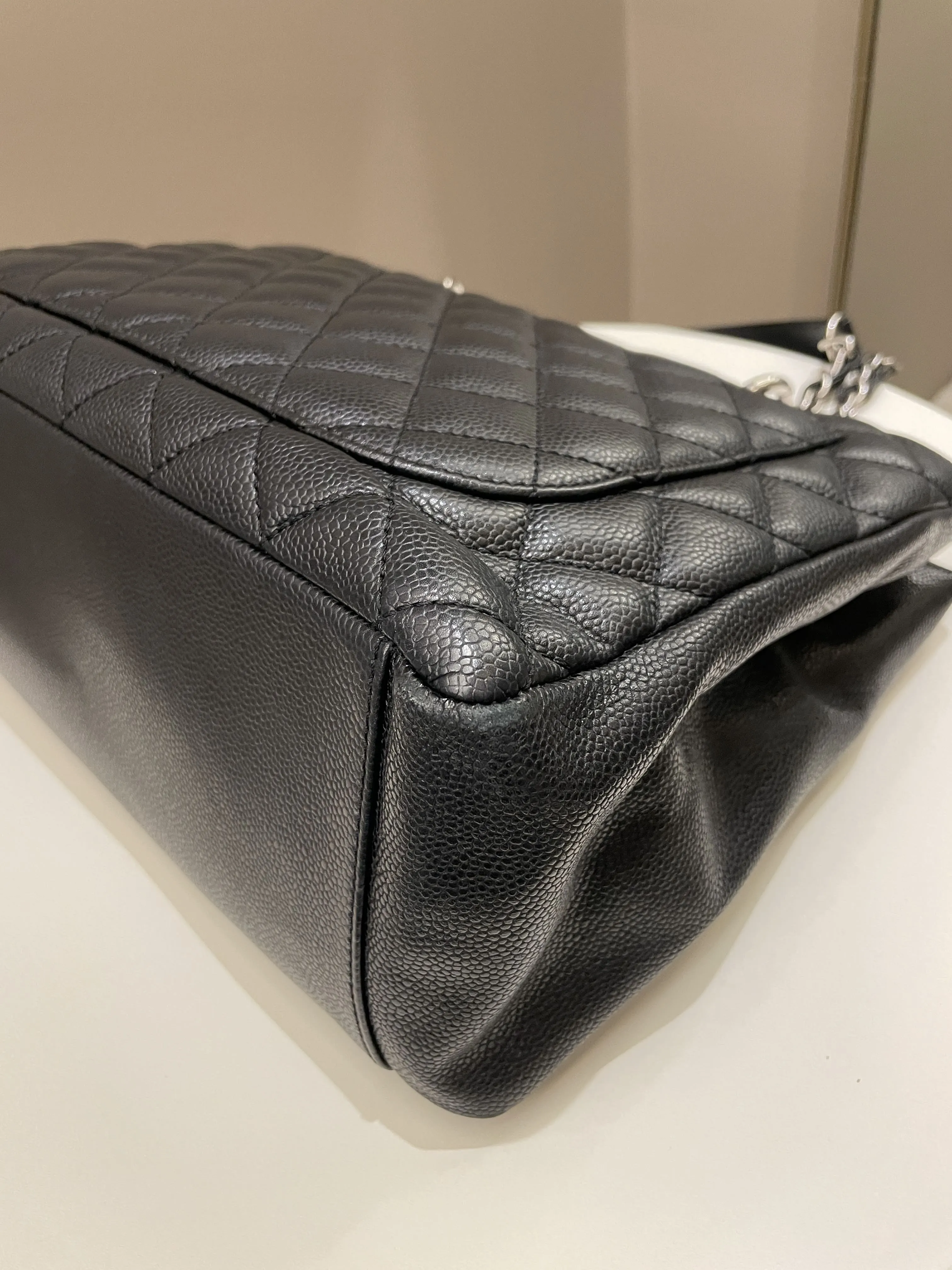 Chanel Classic Quilted GST Black Caviar
