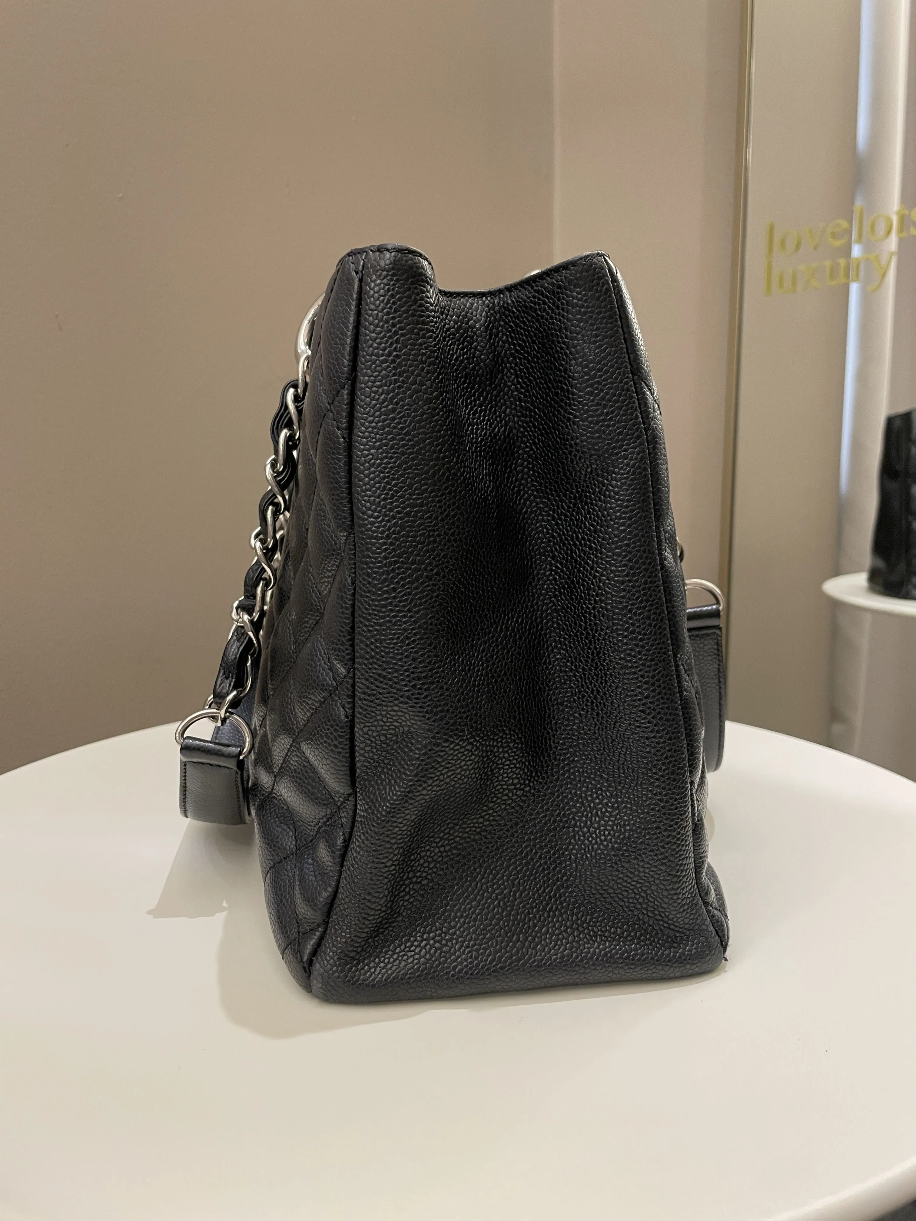 Chanel Classic Quilted GST Black Caviar
