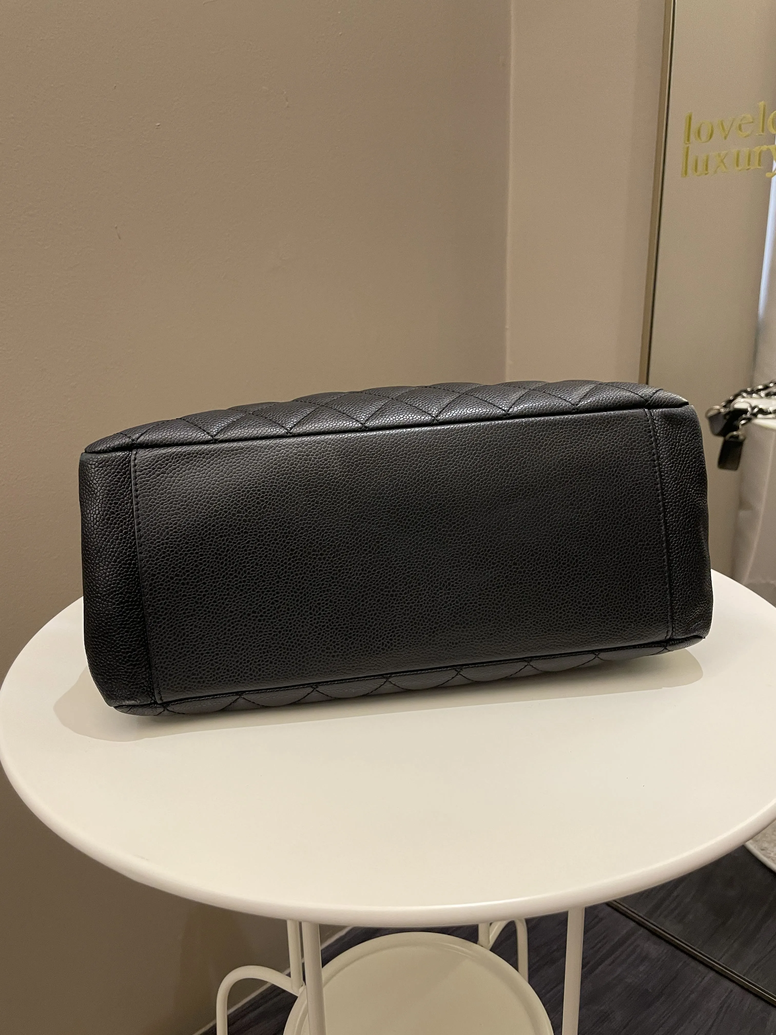 Chanel Classic Quilted GST Black Caviar