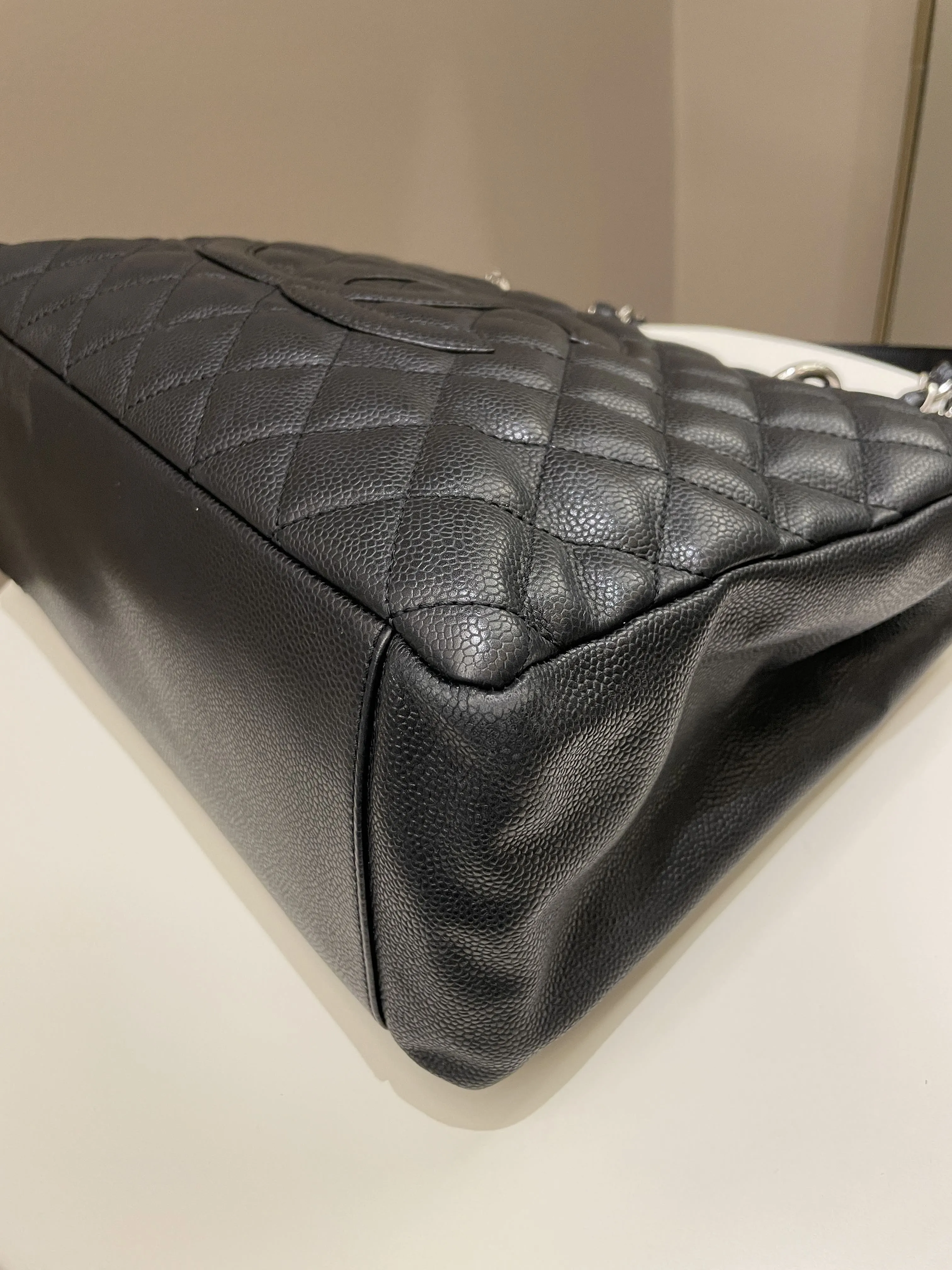 Chanel Classic Quilted GST Black Caviar