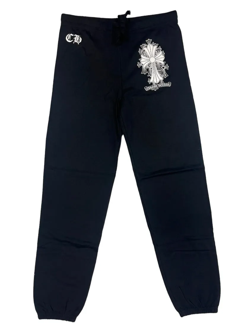 CHROME HEARTS CEMETERY SWEATPANTS BLACK