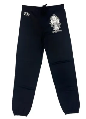 CHROME HEARTS CEMETERY SWEATPANTS BLACK