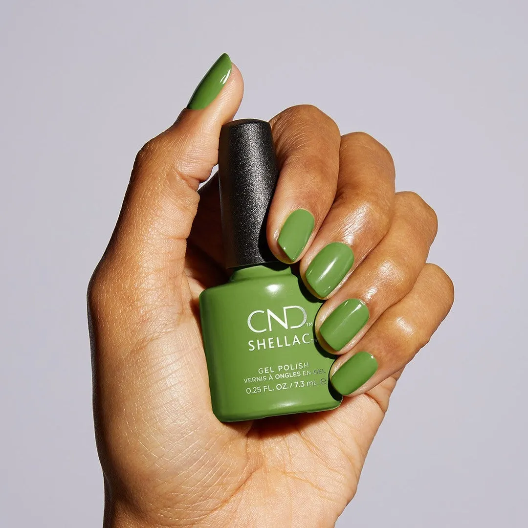 CND - Shellac Crisp Green (0.25 oz)