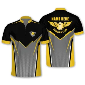 Crazy Bowling Team Jerseys For Men, Multi Color Bowling Jersey Shirt, Shirt for Bowler