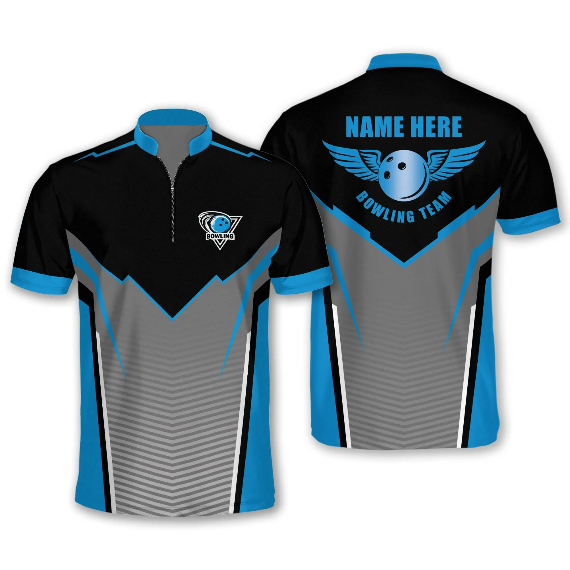 Crazy Bowling Team Jerseys For Men, Multi Color Bowling Jersey Shirt, Shirt for Bowler