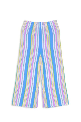 Crinkle Stripe Culotte