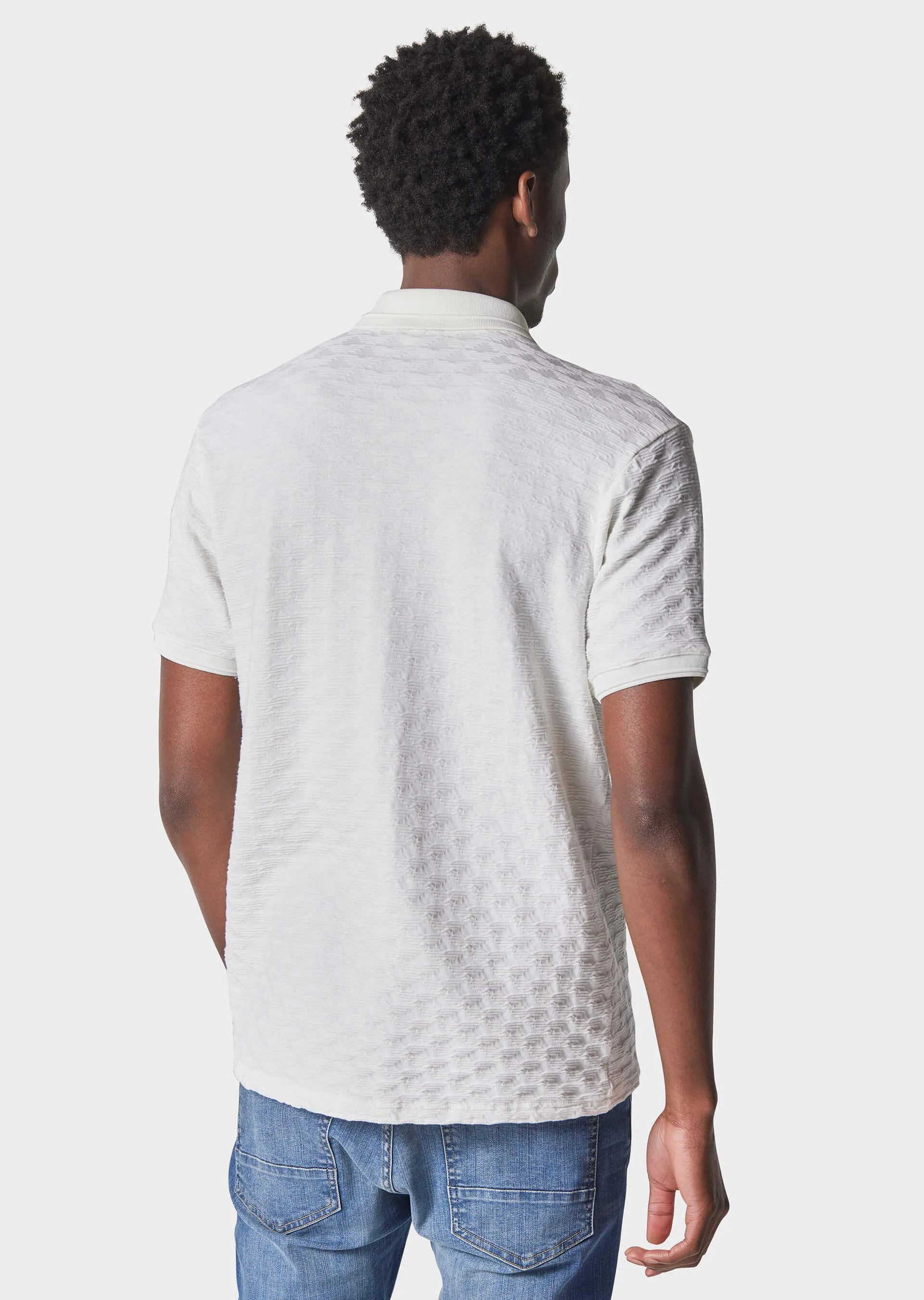 Curlin Bone White Polo