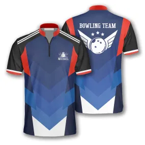 Cyborg Custom Bowling Jerseys for Men, Idea Gift Shirt for Bowling Team, Custom Bowling Shirt