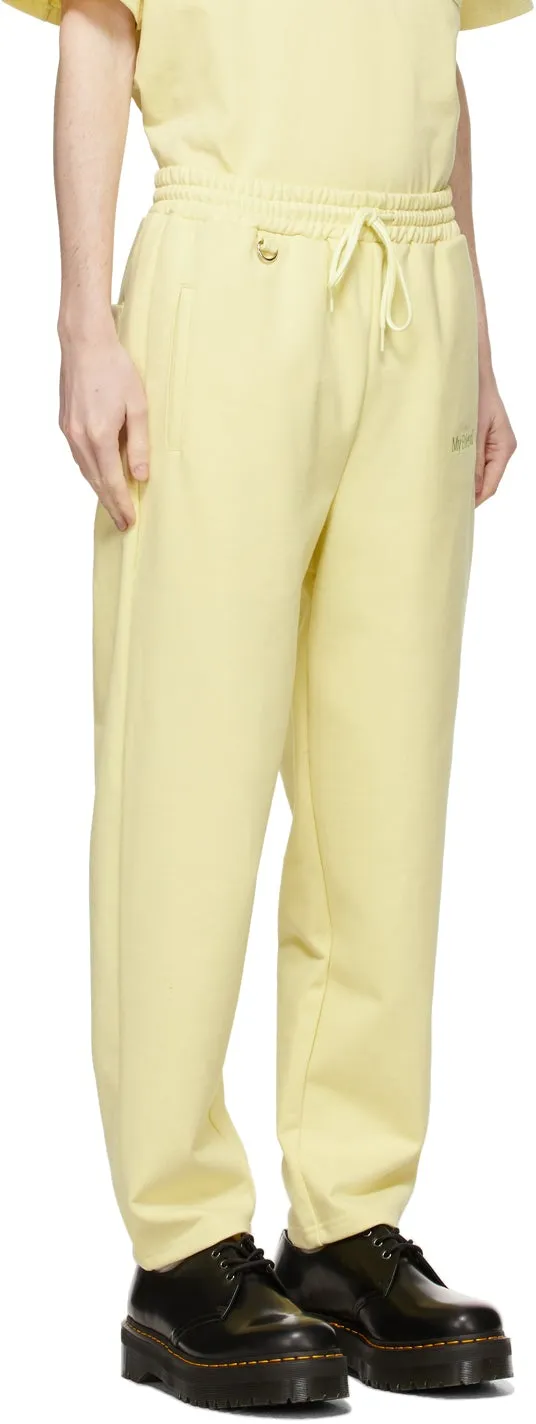 Doublet Yellow 'With My Friend' Sweatpants