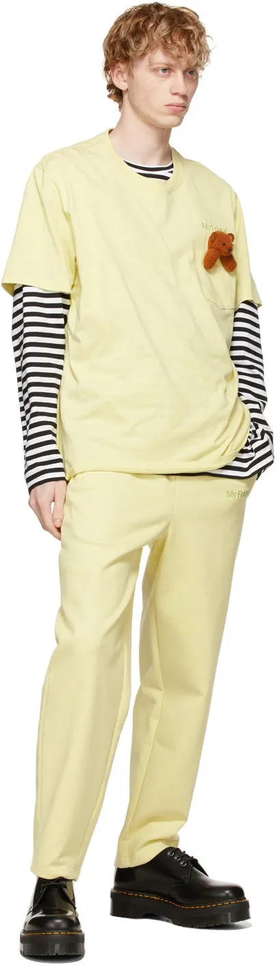 Doublet Yellow 'With My Friend' Sweatpants
