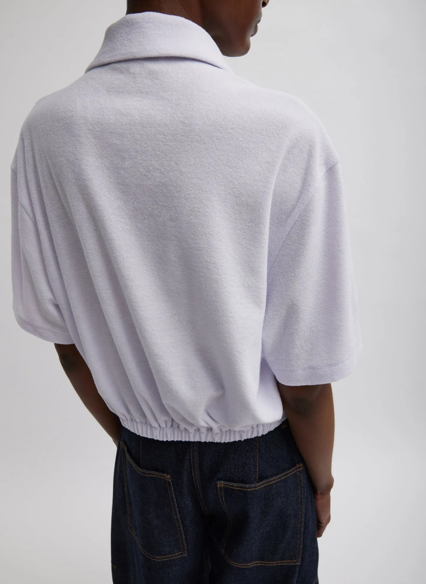 Dry Loop Terry Easy Polo Shirt