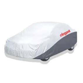 Elegant Car Body Cover WR White And Grey for Sedan Cars