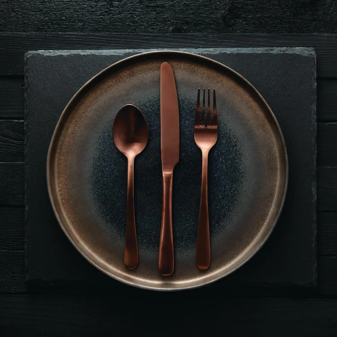 FC285 Olympia Ochre Flat Plates 260mm (Pack of 6)