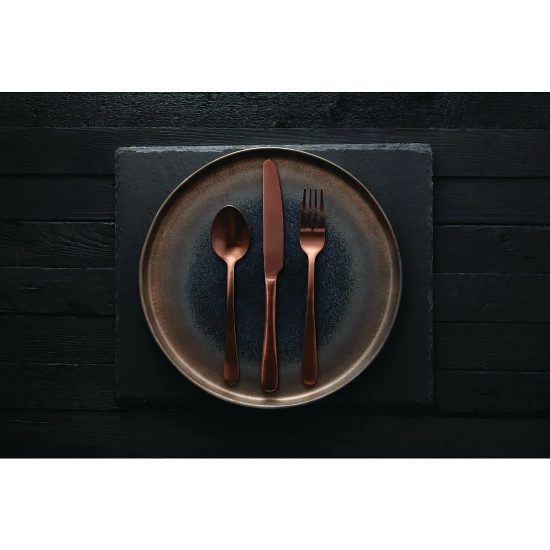 FC285 Olympia Ochre Flat Plates 260mm (Pack of 6)