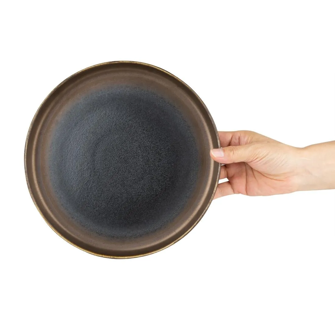 FC286 Olympia Ochre Flat Plates 220mm (Pack of 6)