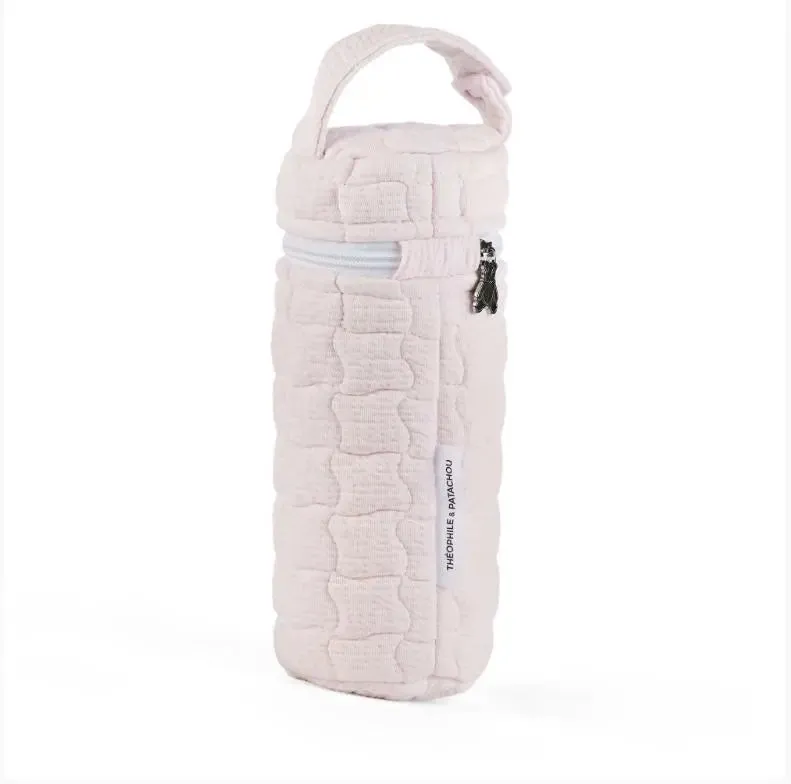 Feeding Bottle Bag – Cotton Pink