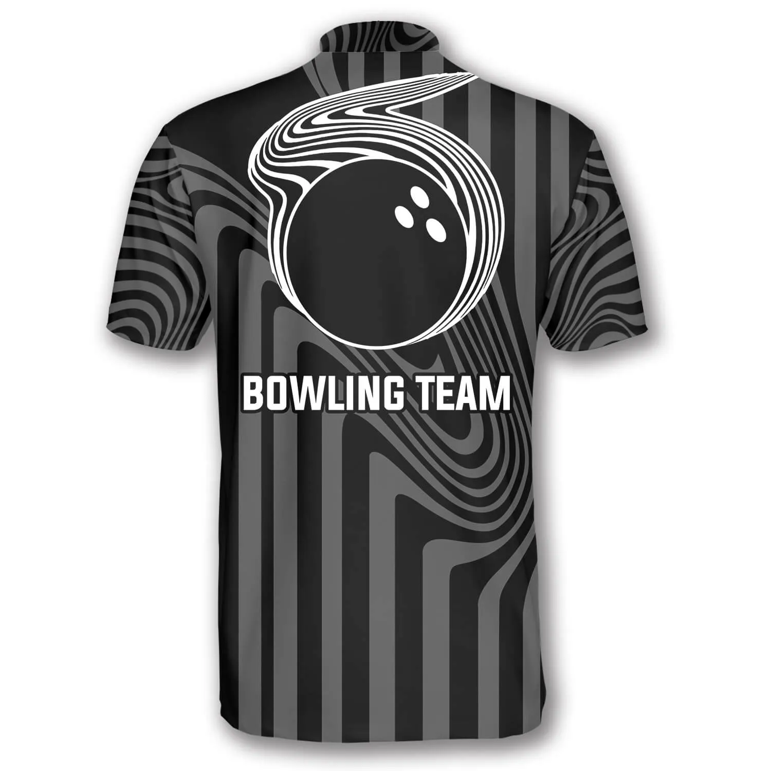 Flow Alley Custom Bowling Jerseys for Men, Personalized Name Team Name Bowling Shirt