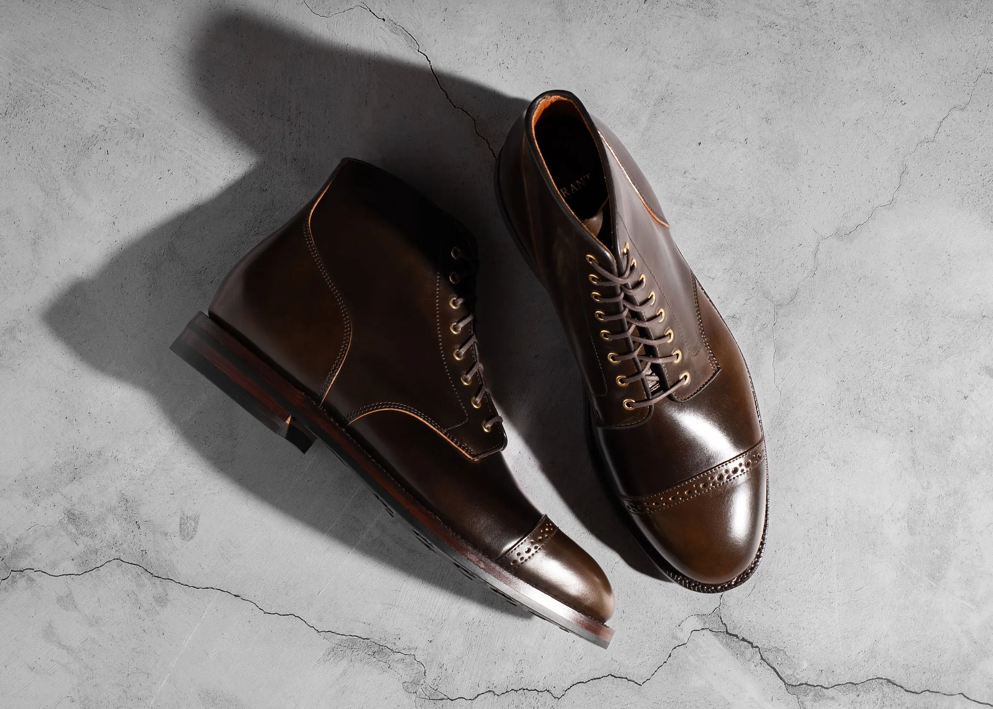 Garrison Boot Maduro Shell Cordovan