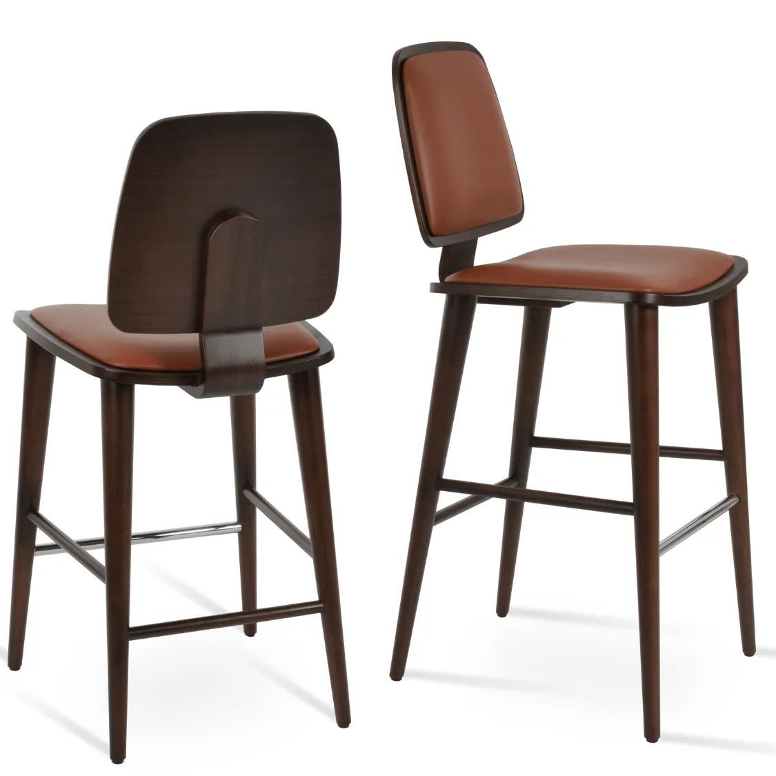 Ginza Wood Bar Stool
