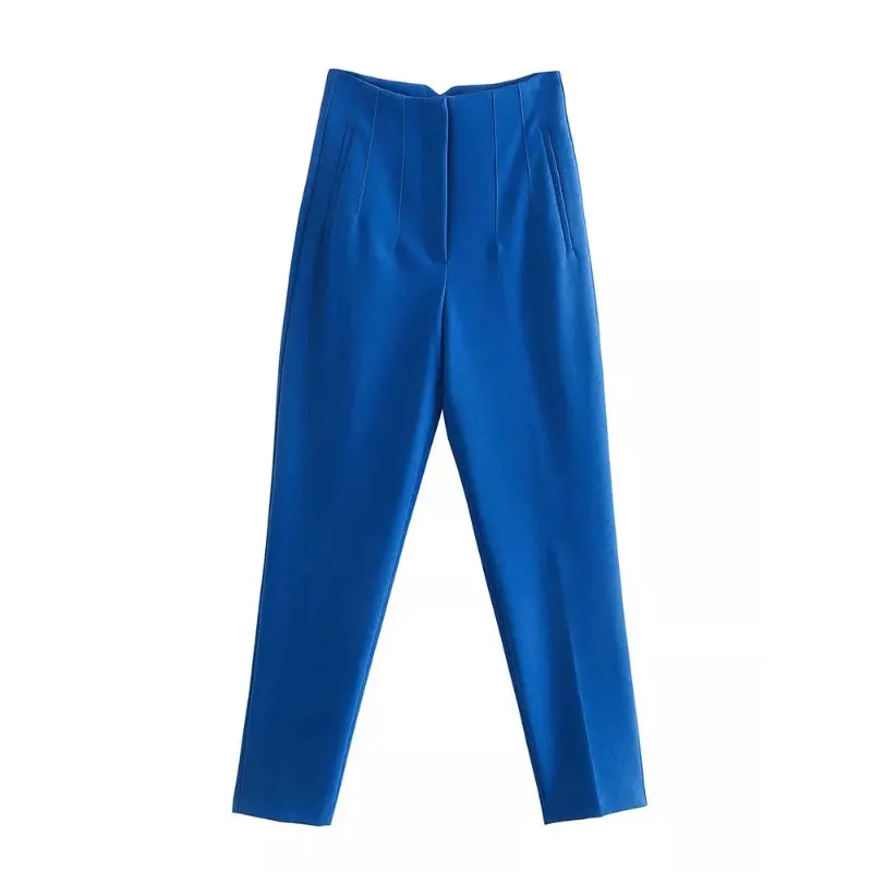 High Waist Fashionable Pants For Women