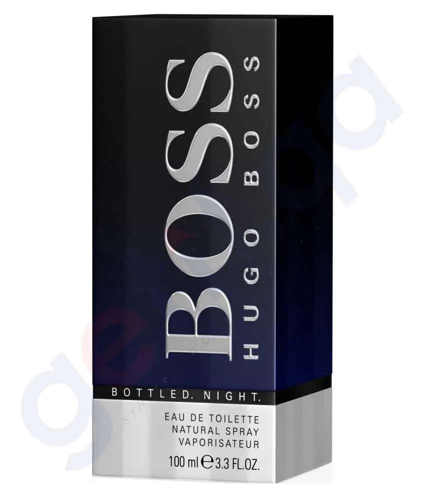 HUGO BOSS BOTTLED  NIGHT EDT 100ML FOR MEN