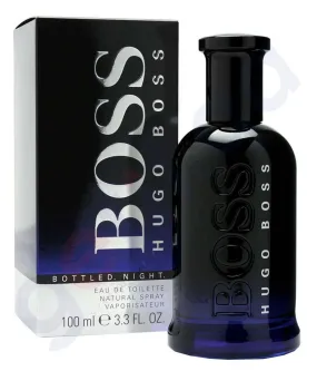 HUGO BOSS BOTTLED  NIGHT EDT 100ML FOR MEN