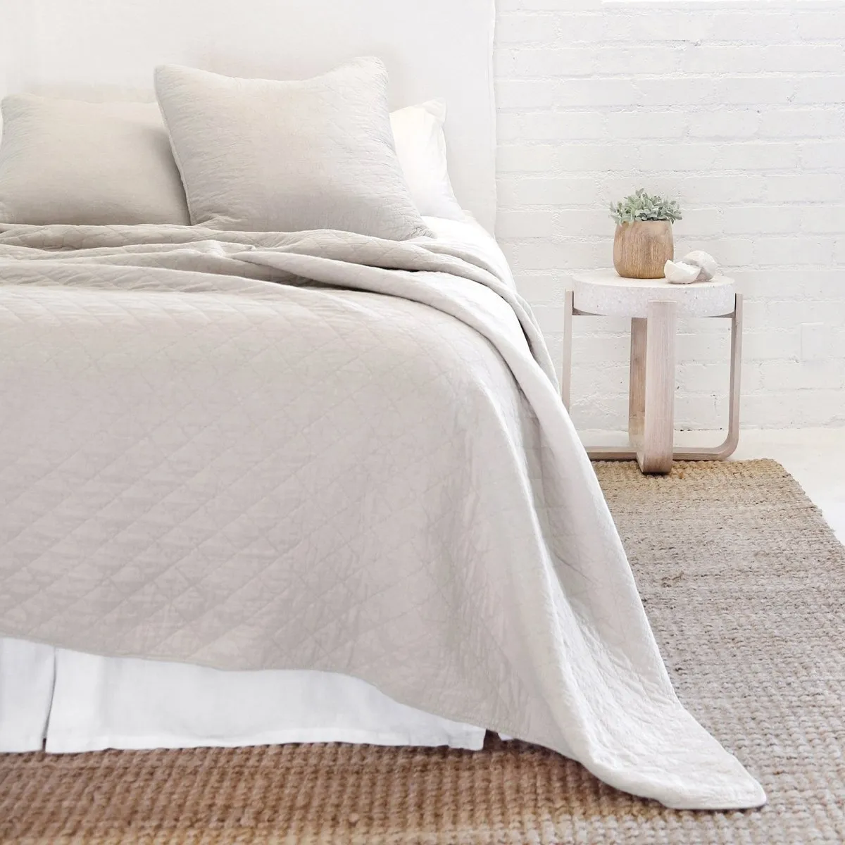 Huntington Taupe Coverlets by Pom Pom at Home