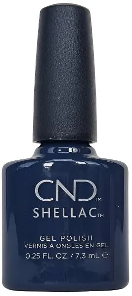 Indigo Frock * CND Shellac