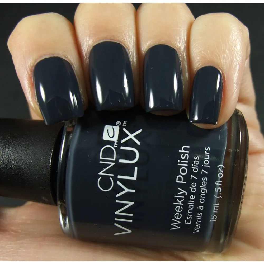 Indigo Frock * CND Vinylux
