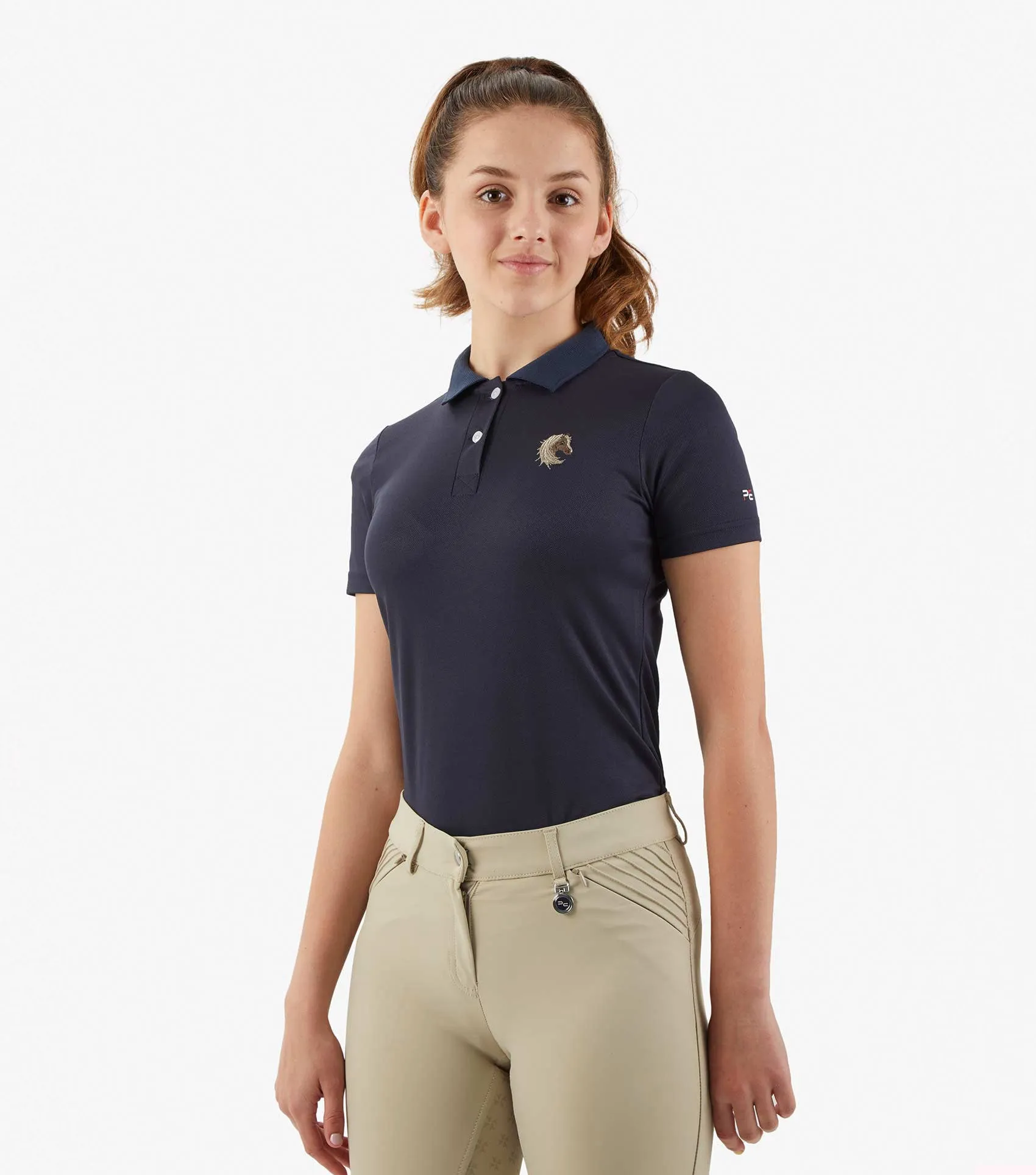 Junior Unisex Riding Polo Shirt