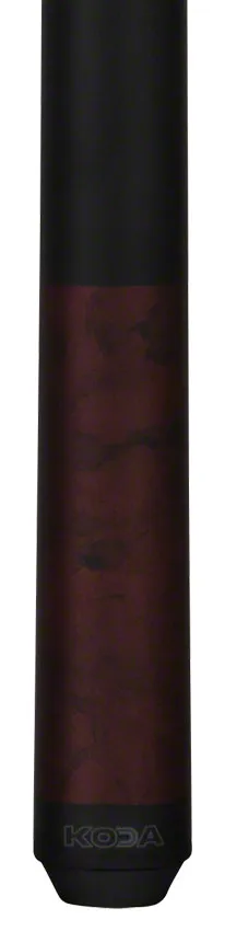 K2 KL103 Burgundy Smoke Matte Graphic Pool Cue with K2 LD 12.5mm Shaft - KL103
