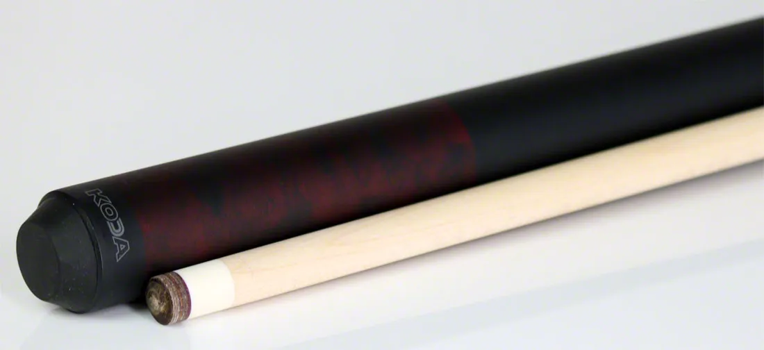 K2 KL103 Burgundy Smoke Matte Graphic Pool Cue with K2 LD 12.5mm Shaft - KL103